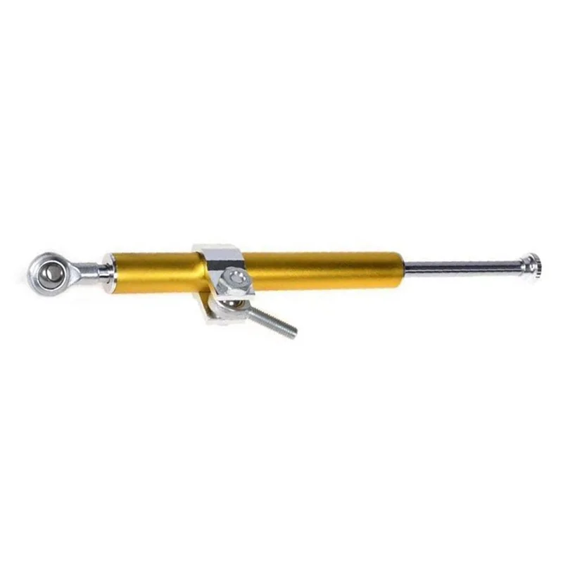 Motorcycle Steering Damper 330MM Universal Stabilizer Damper-Steering Shock Absorber Direction Safety Control Gold
Motorcycle Steering Damper 330MM Universal Stabilizer Damper-Steering Shock Absorber Direction Safety Control Gold