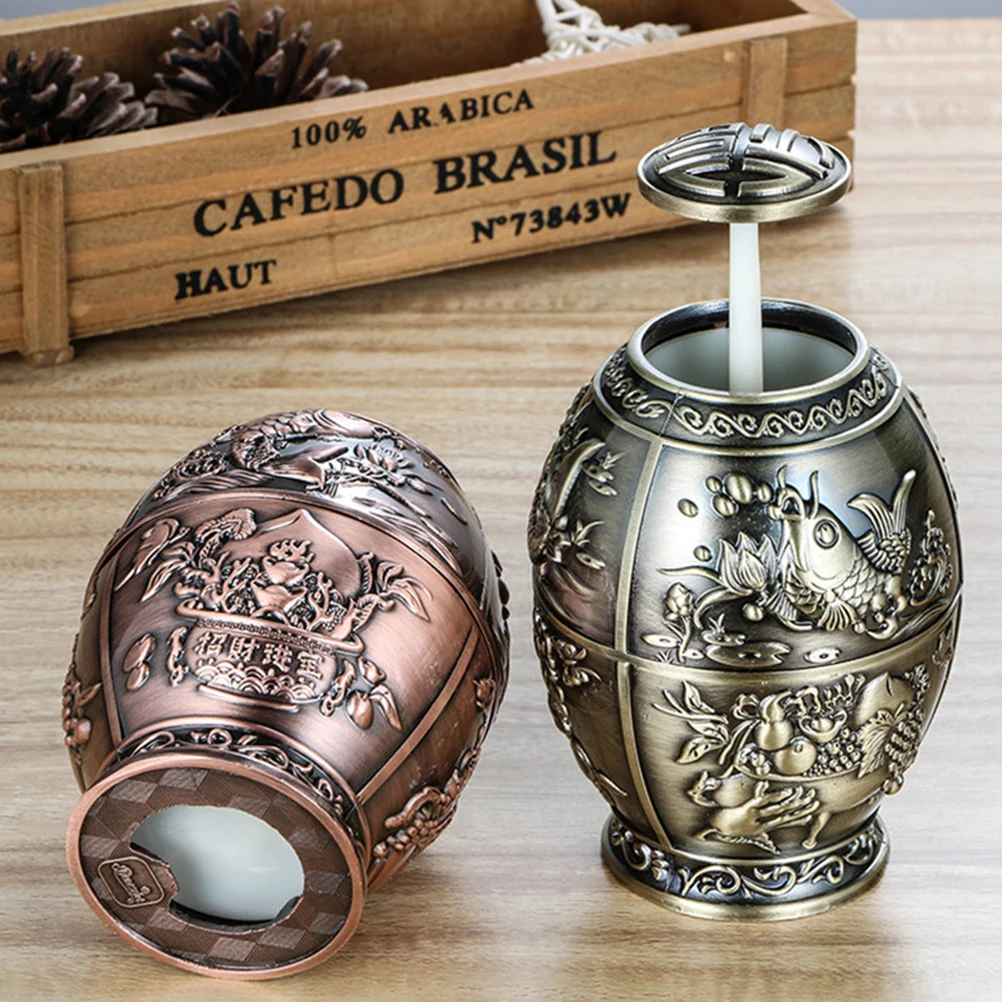 Toothpick Storage Container Toothpicks Bronze Dispenser Vintage Holder Barrel Hand Press Tube Tubes 
Toothpick Storage Container Toothpicks Bronze Dispenser Vintage Holder Barrel Hand Press Tube Tubes