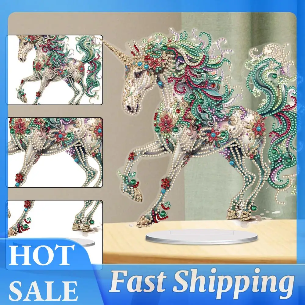2D Flat Unicorn Print DIY Diamond Painting Desktop Ornaments Kit Diamond Painting Desktop Decorations Bedroom Table Decoration
2D Flat Unicorn Print DIY Diamond Painting Desktop Ornaments Kit Diamond Painting Desktop Decorations Bedroom Table Decoration