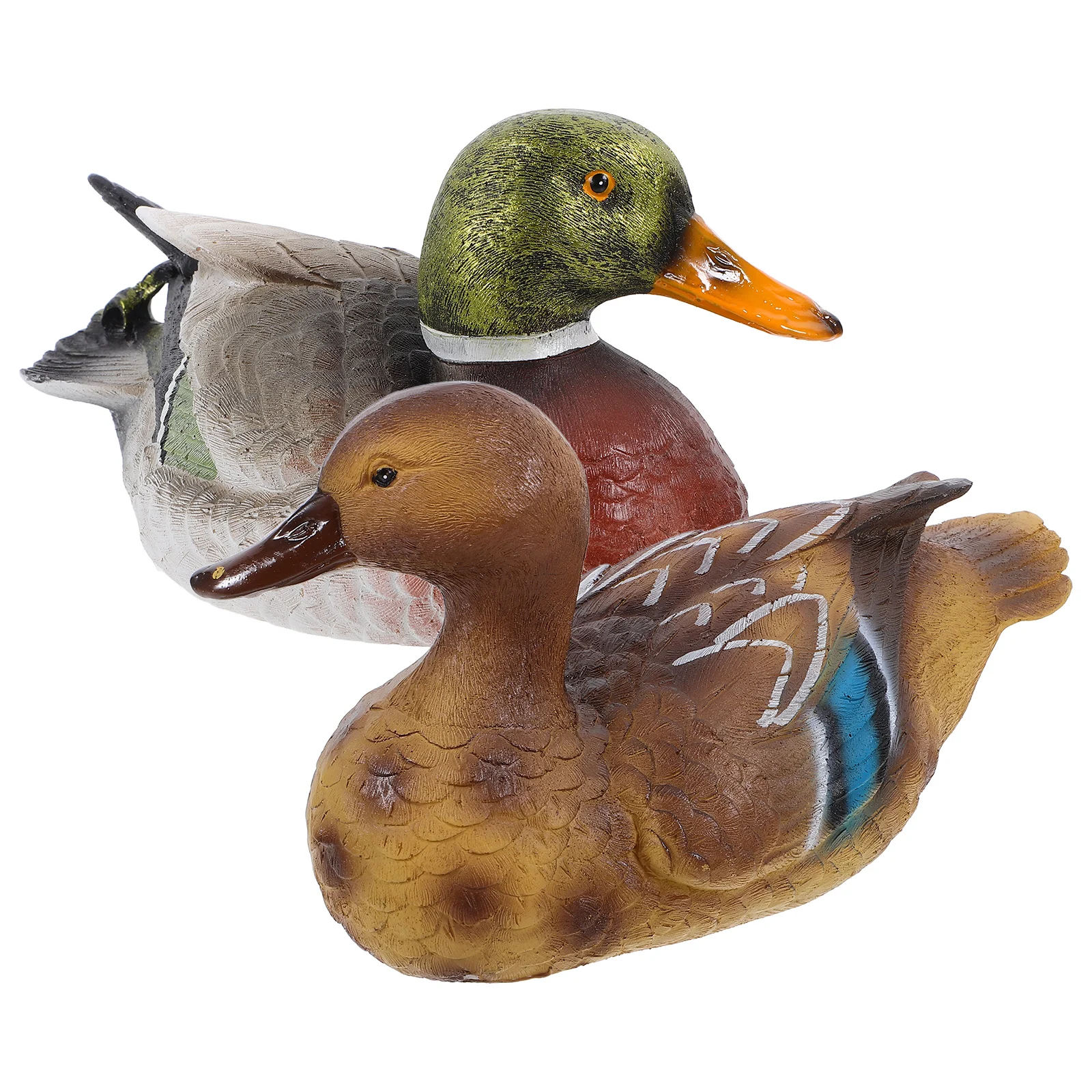 2pcs Floating Pond Duck Ornaments Outdoor Garden Decor Resin Statue Pool Decoration Lifelike Waterproof Duck
2pcs Floating Pond Duck Ornaments Outdoor Garden Decor Resin Statue Pool Decoration Lifelike Waterproof Duck