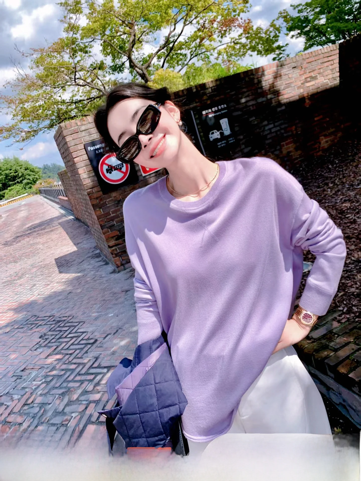 LICKYSENIOR Women's Knitted Long Sleeve Tee Shirt Casual Loose Fit round Neck Pullover Polyester Wool Blend Autumn Top
LICKYSENIOR Women's Knitted Long Sleeve Tee Shirt Casual Loose Fit round Neck Pullover Polyester Wool Blend Autumn Top