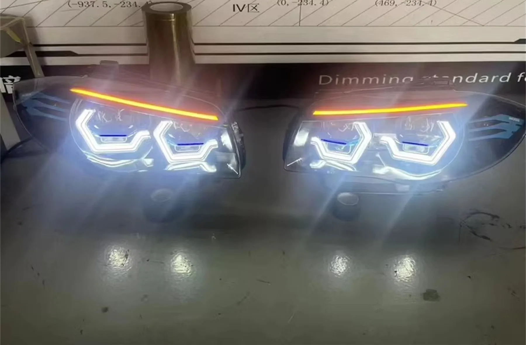 Front Headlight LED Headlamp for BMW 1 Series E87 modified OSS Daytime Running Light Turn Signal
Front Headlight LED Headlamp for BMW 1 Series E87 modified OSS Daytime Running Light Turn Signal
