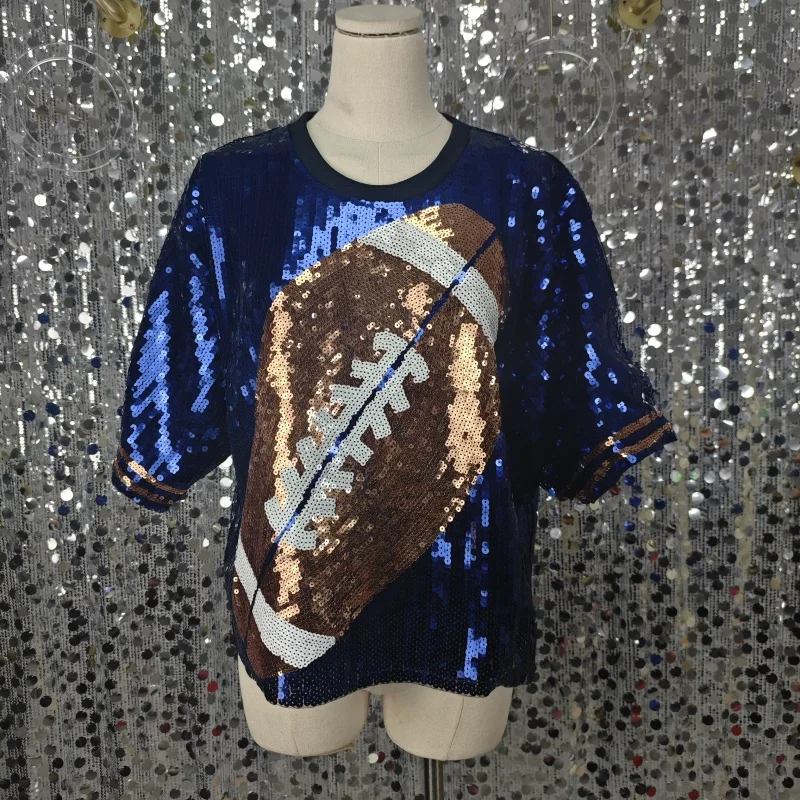 Summer New Short Sleeve Geometric Streetwear Loose Fashion Sequins Hip Hop Night Club Straight Round Neck Women T-Shirt
Summer New Short Sleeve Geometric Streetwear Loose Fashion Sequins Hip Hop Night Club Straight Round Neck Women T-Shirt
