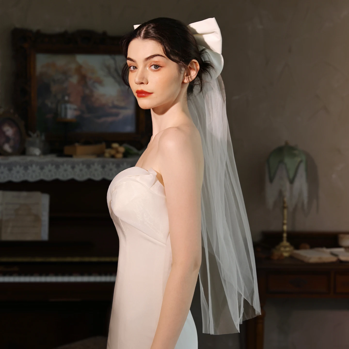 V518 Белая фата с узлом-бабочкой, однослойная заколка для волос, свадебное платье, укладка, головной убор для фотосессии
V518 Белая фата с узлом-бабочкой, однослойная заколка для волос, свадебное платье, укладка, головной убор для фотосессии