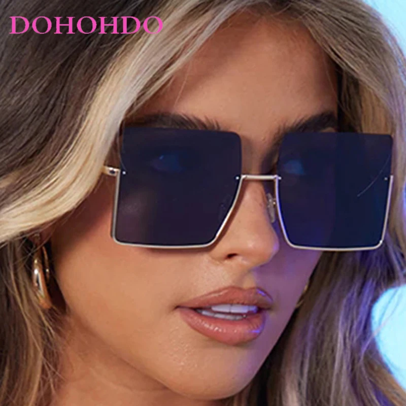 Luxury Brand Design Metal Oversized Square Frame Woman Sunglasses Fashion Men Sun Glasses Driving Traveling Shade Eyewear UV400
Luxury Brand Design Metal Oversized Square Frame Woman Sunglasses Fashion Men Sun Glasses Driving Traveling Shade Eyewear UV400