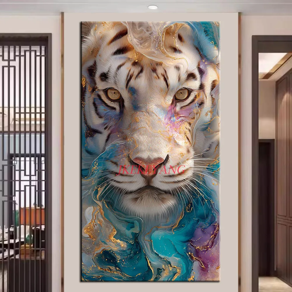 Абстрактная картина тигра, сделай сам, алмазная живопись, вышивка крестиком, полная дрель, алмазная мозаика, новая коллекция, домашний декор
Абстрактная картина тигра, сделай сам, алмазная живопись, вышивка крестиком, полная дрель, алмазная мозаика, новая коллекция, домашний декор