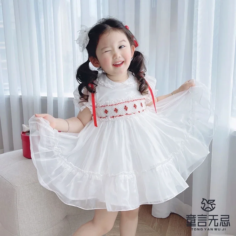 Spring New Baby Girls Smacking Princess Dress Flower Girl Dresses Birthday Party Wedding Dress Girls Easter Birthday Eid Party
Spring New Baby Girls Smacking Princess Dress Flower Girl Dresses Birthday Party Wedding Dress Girls Easter Birthday Eid Party