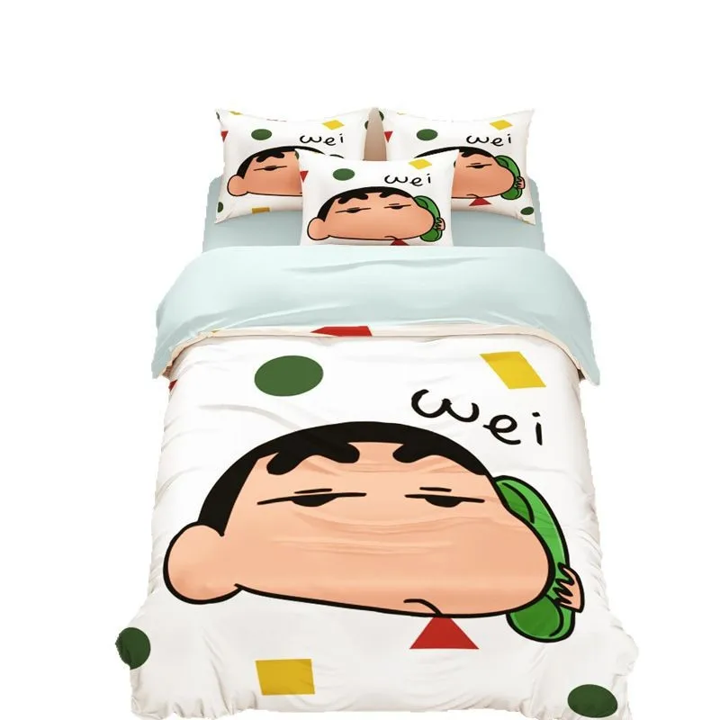Новый стиль C-Crayon Shin-chan комплекты постельного белья Shin-chan пододеяльник постельный комплект пододеяльник наволочка для детей и взрослых размер
Новый стиль C-Crayon Shin-chan комплекты постельного белья Shin-chan пододеяльник постельный комплект пододеяльник наволочка для детей и взрослых размер
