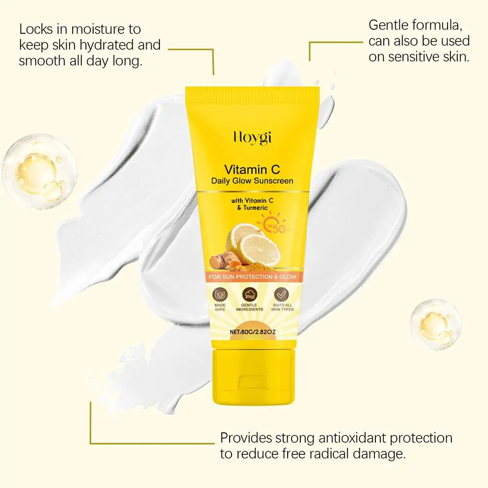 Vitamin C Mild Sunscreen for Summer Refreshing Non-Sticky SPF Moisturizer Hydrating Skin-Caring Sun Protection for Outdoor Y6M4
Vitamin C Mild Sunscreen for Summer Refreshing Non-Sticky SPF Moisturizer Hydrating Skin-Caring Sun Protection for Outdoor Y6M4