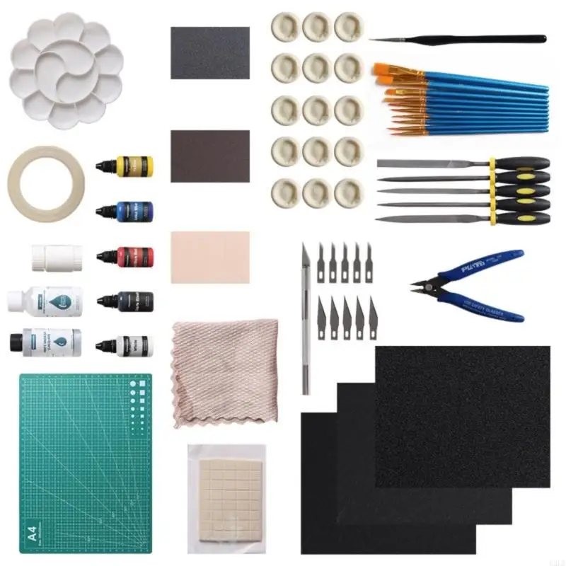 R2LB Versatility 3D Model Painting Set with Acrylic Paints Primer Topcoats and Tools for Creative Projects Durability Build
R2LB Versatility 3D Model Painting Set with Acrylic Paints Primer Topcoats and Tools for Creative Projects Durability Build