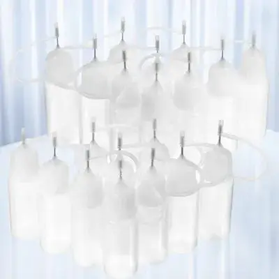 20 Pcs Needle Tip Applicator Bottles 10ml PE Plastic Squeeze Reusable Precision Glue Filling Shaker Quilling Hair Dye Color
20 Pcs Needle Tip Applicator Bottles 10ml PE Plastic Squeeze Reusable Precision Glue Filling Shaker Quilling Hair Dye Color