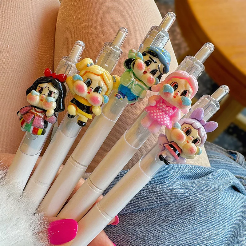 4/5/6 pcs labubu Crybaby Tears series Gel Pen Ins Black Cute Patch Speed Dry Press Pen High Beauty Water Pen Student Stationery
4/5/6 pcs labubu Crybaby Tears series Gel Pen Ins Black Cute Patch Speed Dry Press Pen High Beauty Water Pen Student Stationery
