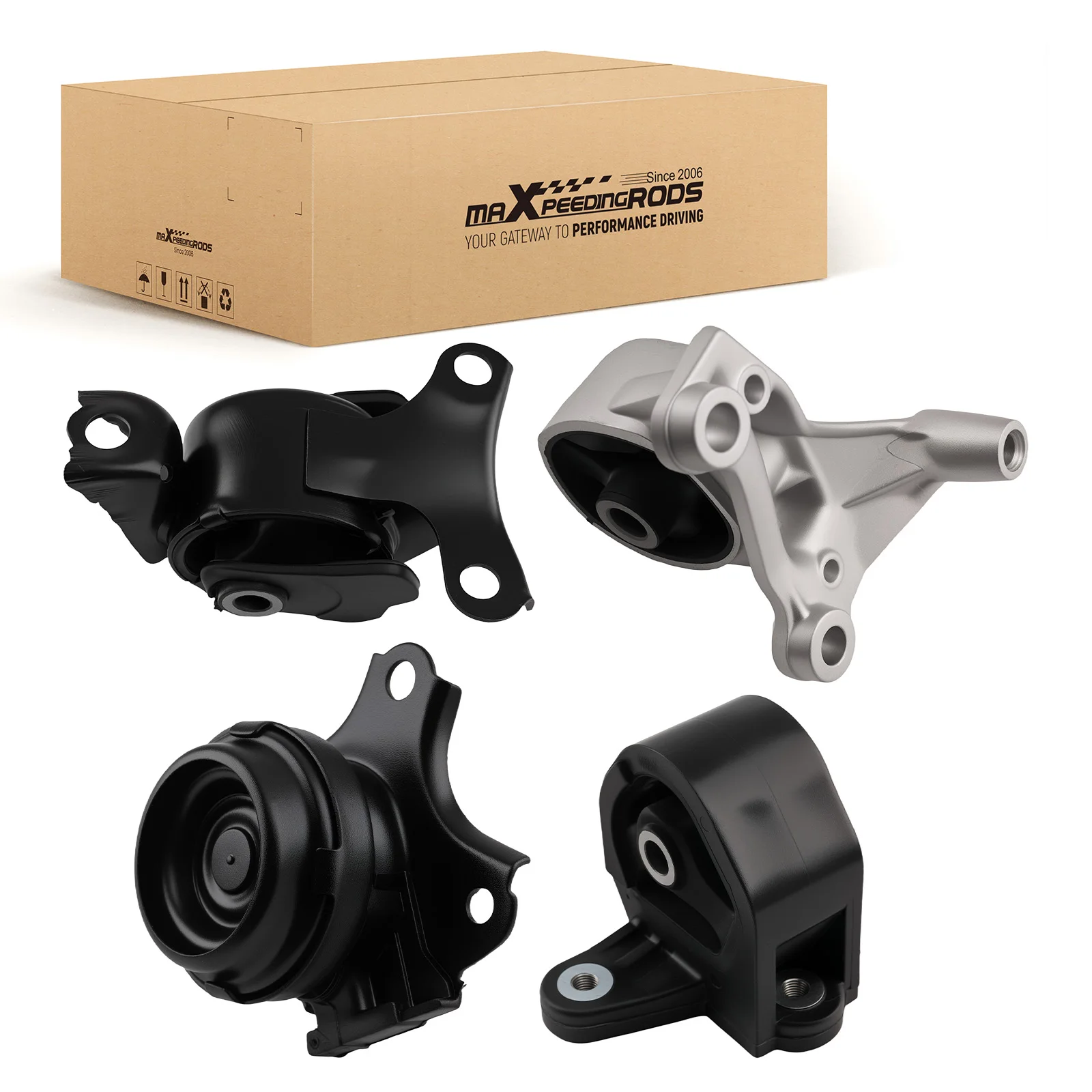 Engine Motor and Manual Trans Mount Set 4PCS For Honda Civic 1.7L L4 2001-2005
Engine Motor and Manual Trans Mount Set 4PCS For Honda Civic 1.7L L4 2001-2005