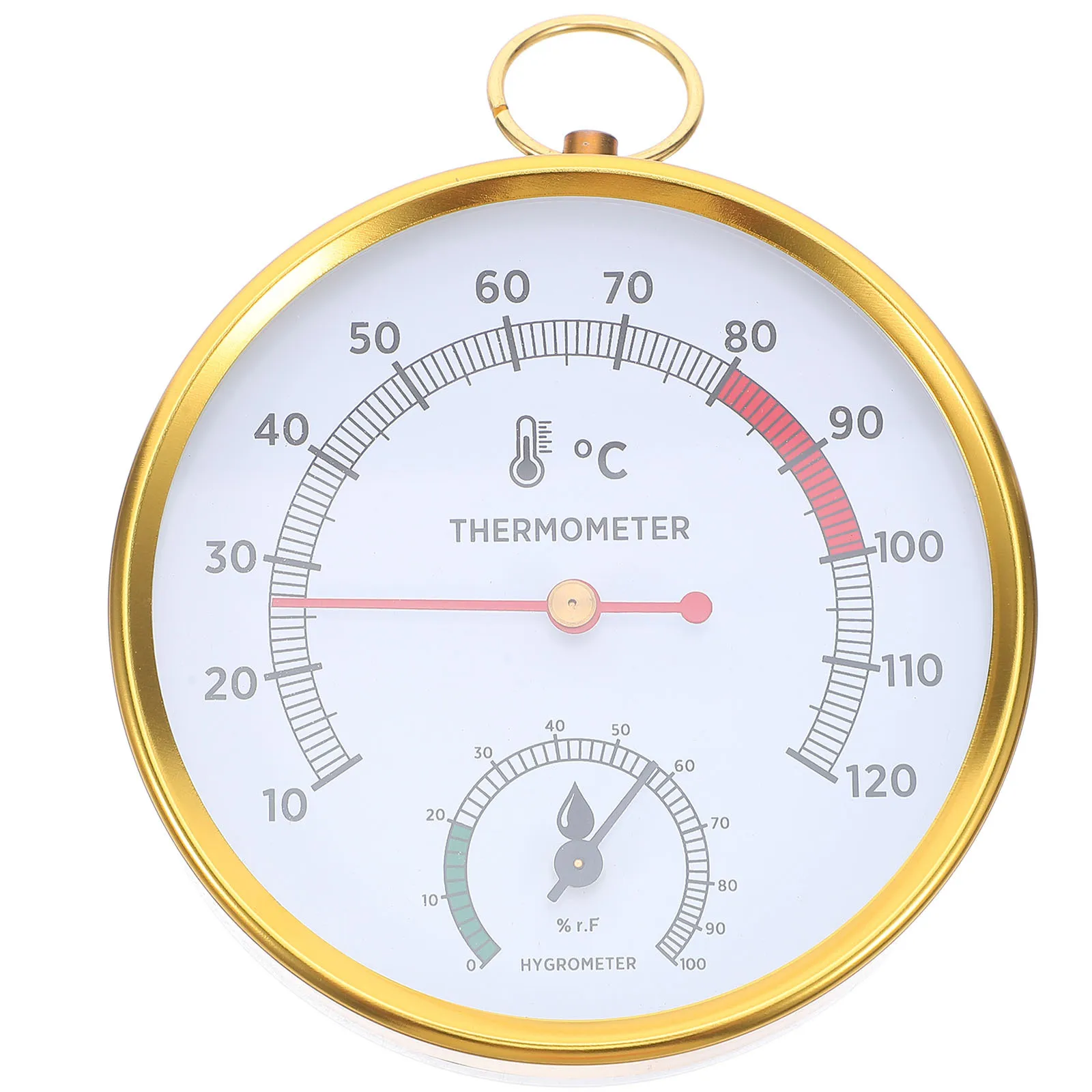 Sauna Temperature and Humidity Meter 2 in 1 Easy Install Hanging Design for Sauna Room Steam Spa Long Term Accuracy Performance
Sauna Temperature and Humidity Meter 2 in 1 Easy Install Hanging Design for Sauna Room Steam Spa Long Term Accuracy Performance
