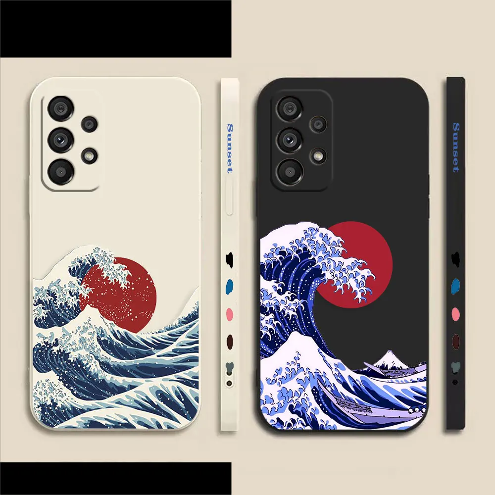 Japanese Illustrator Waves Sunset Phone Case For Samsung A91 A73 A72 A71 A53 A52 A51 A42 A33 A32 A31 A23 A21S A13 A12 4G 5G Case
Japanese Illustrator Waves Sunset Phone Case For Samsung A91 A73 A72 A71 A53 A52 A51 A42 A33 A32 A31 A23 A21S A13 A12 4G 5G Case