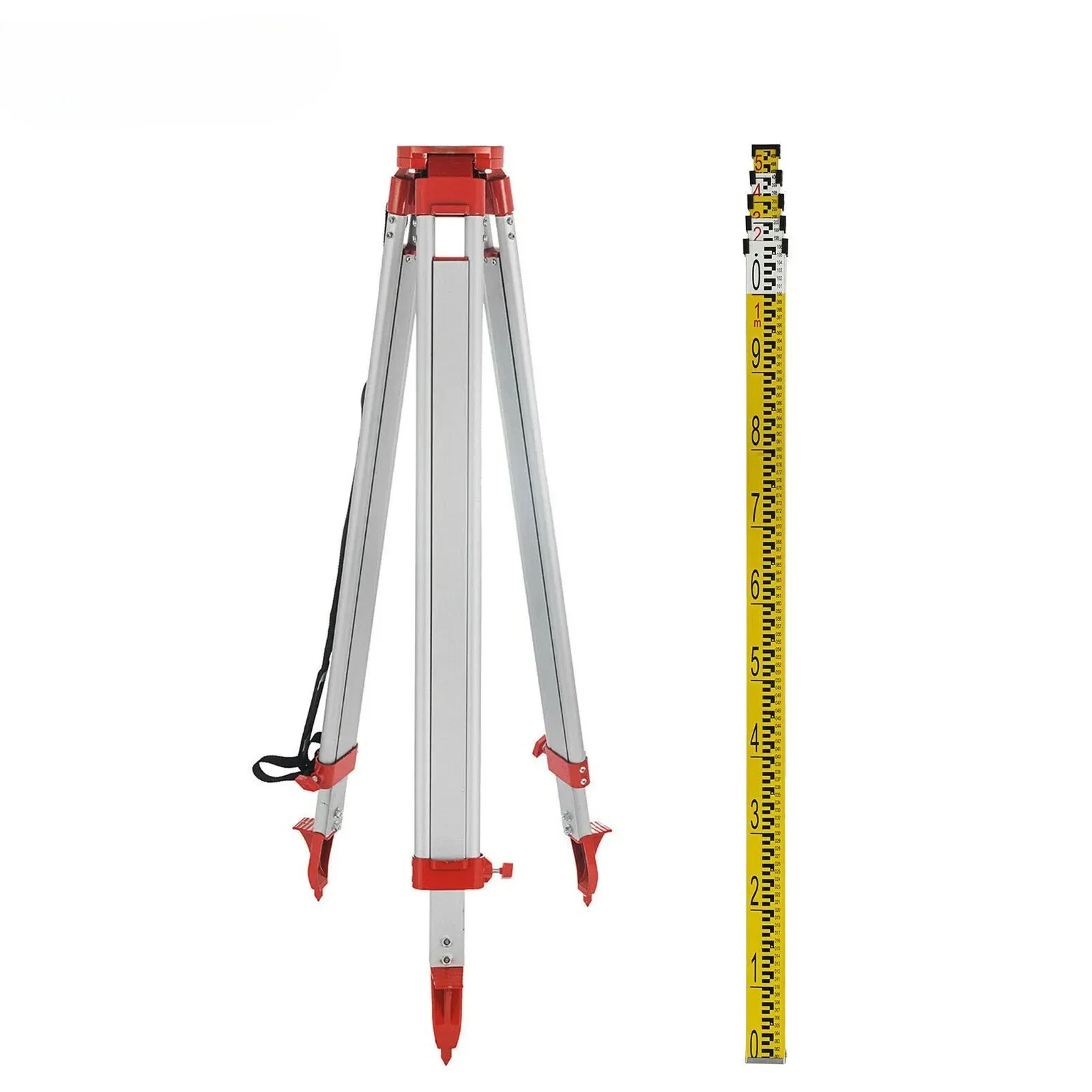 VEVOR 1.65M Laser Level Tripod and Staff Kit Adjustable Height Professional Aluminum Tripod 5M Staff for Measurement Tools
VEVOR 1.65M Laser Level Tripod and Staff Kit Adjustable Height Professional Aluminum Tripod 5M Staff for Measurement Tools