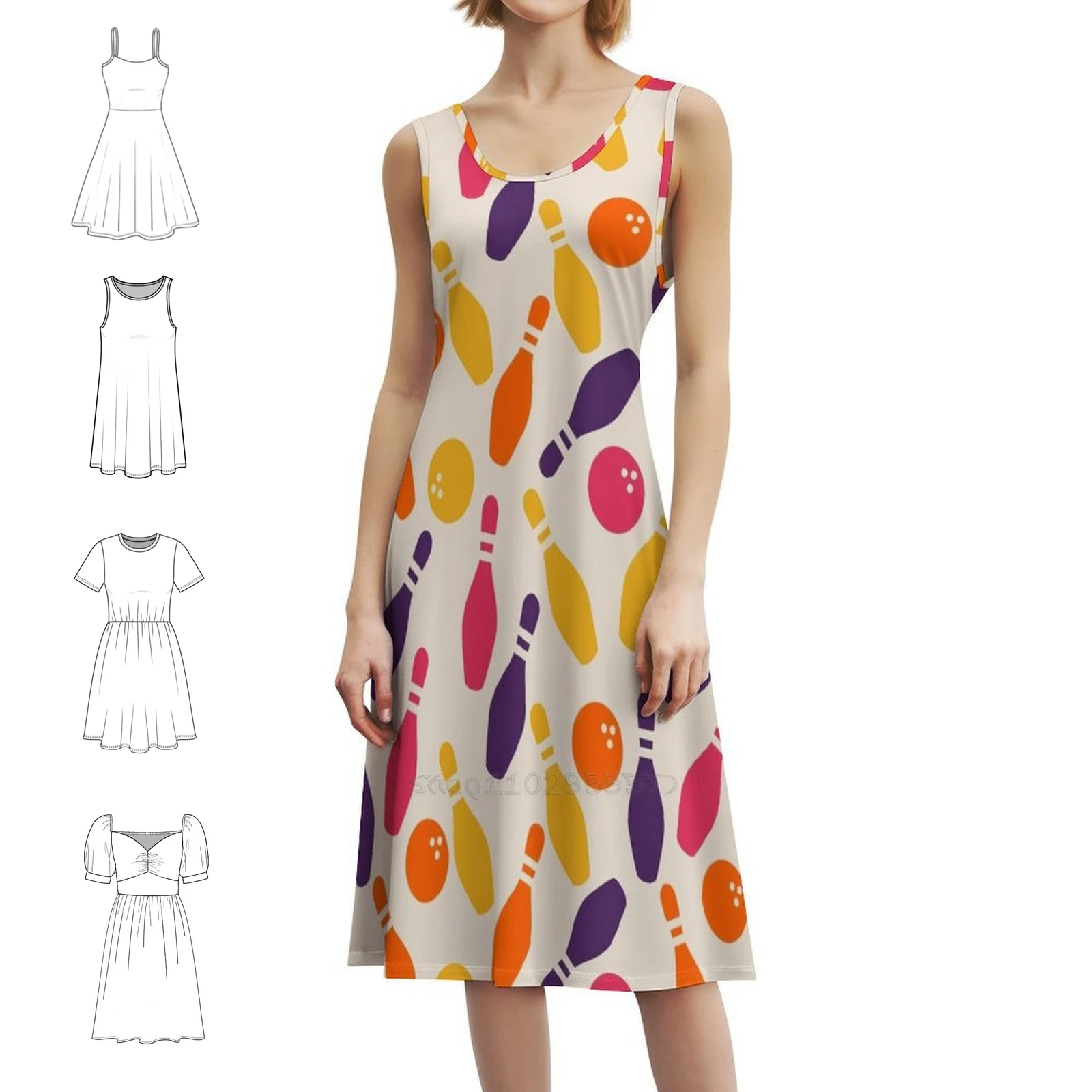 Красочное шикарное платье в стиле бохо для игры в боулинг, элегантное модное пляжное платье для свадебной вечеринки, трендовая женская одежда для боулинга
Красочное шикарное платье в стиле бохо для игры в боулинг, элегантное модное пляжное платье для свадебной вечеринки, трендовая женская одежда для боулинга