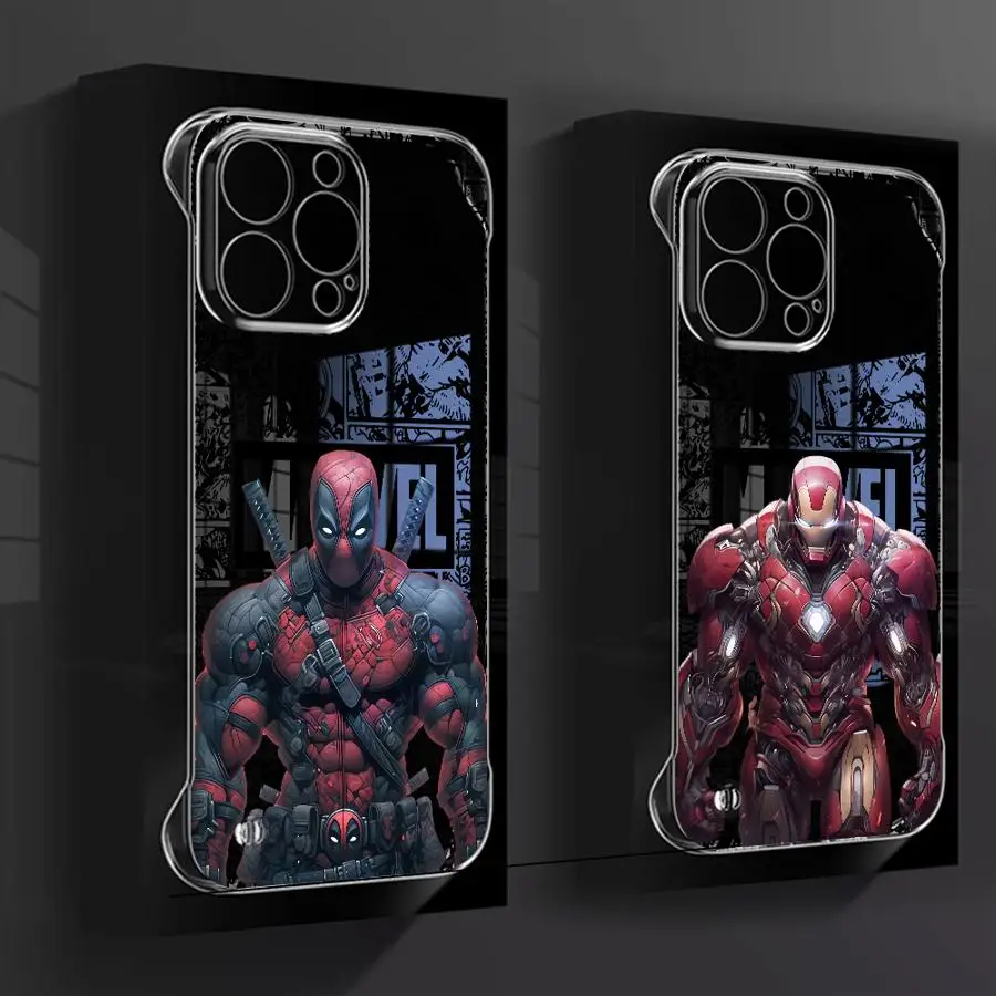 Marvel SpiderMan IronMan Phone Case for iPhone 16 Pro 13 Pro Max 14 15 11 12 Pro Max Transparent Clear Hard Back Cover
Marvel SpiderMan IronMan Phone Case for iPhone 16 Pro 13 Pro Max 14 15 11 12 Pro Max Transparent Clear Hard Back Cover