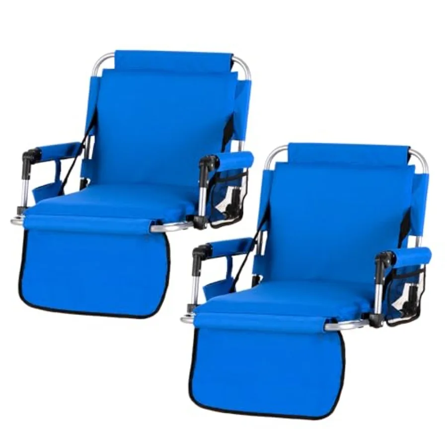 Portable stadium chair for outdoor events polyester fabric navy blue foldable design with cup holder mesh bag and hide hooks
Portable stadium chair for outdoor events polyester fabric navy blue foldable design with cup holder mesh bag and hide hooks