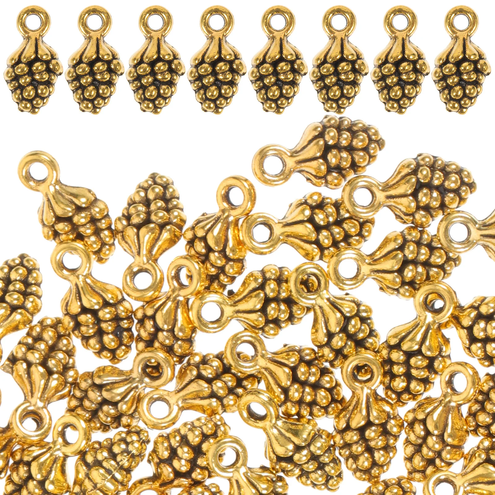 100Pcs Pine Cone Jewelry Charms Decorative DIY Pendants Necklace Earring Making Alloy Charms DIY Jewelry Pendants
100Pcs Pine Cone Jewelry Charms Decorative DIY Pendants Necklace Earring Making Alloy Charms DIY Jewelry Pendants