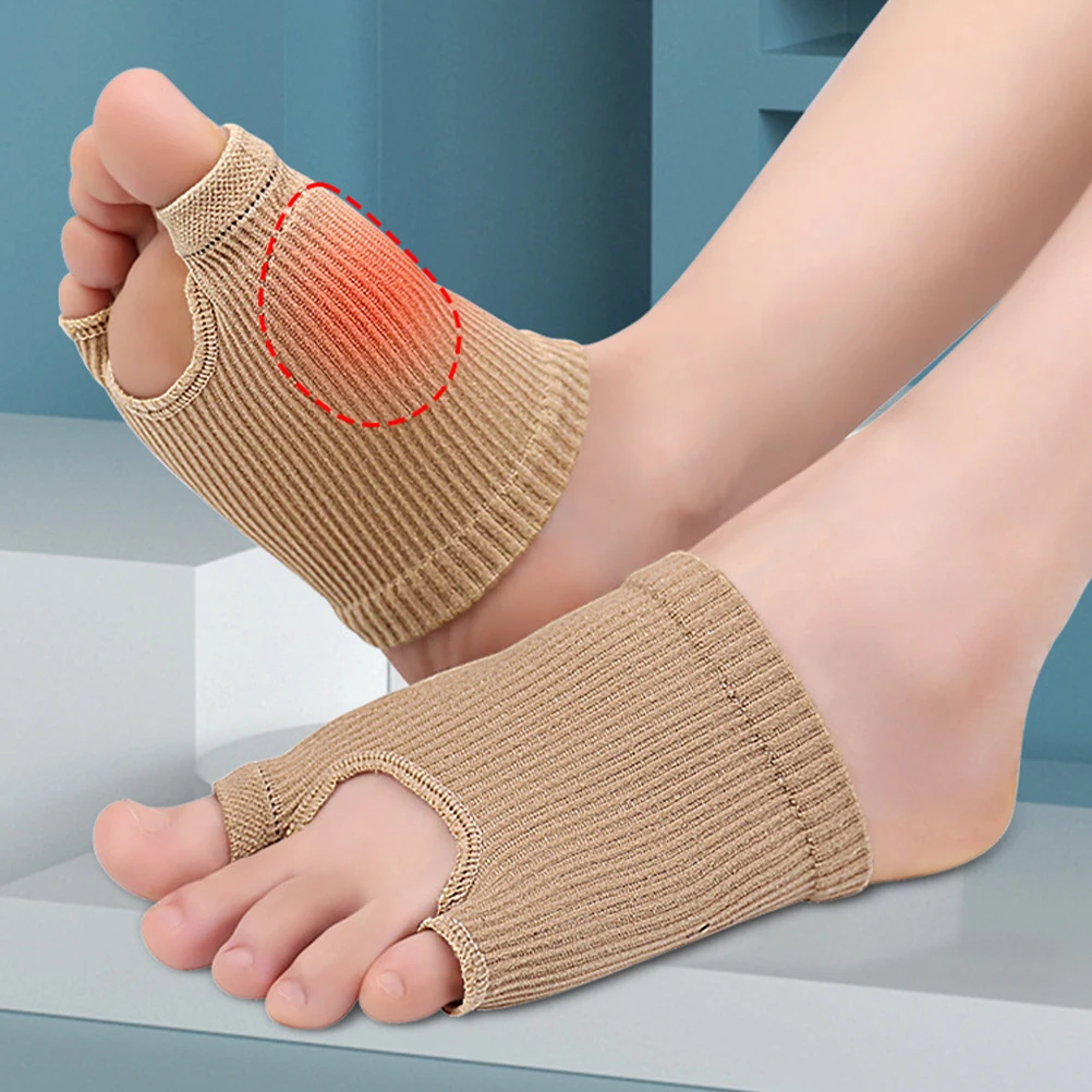 1 Pair Breathable Metatarsal Sleeves Compact Front Palm Pads Foot Relaxation Tools Toe Pressure Relief Socks
1 Pair Breathable Metatarsal Sleeves Compact Front Palm Pads Foot Relaxation Tools Toe Pressure Relief Socks