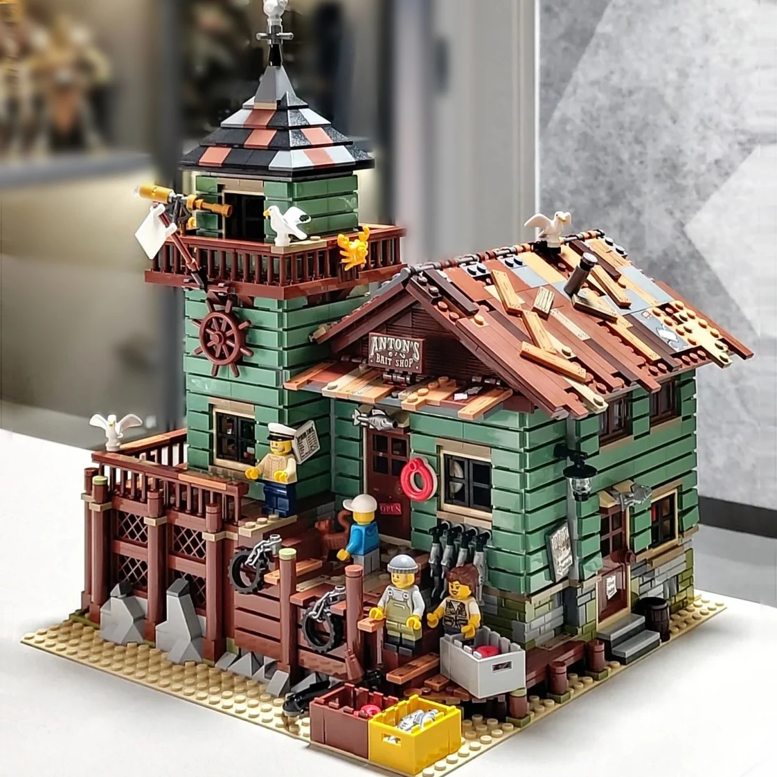 21310MOC Old Fishing House Street View City House Architecture Boys and Girls Series Assembled Adult High Tech Building Toys
21310MOC Old Fishing House Street View City House Architecture Boys and Girls Series Assembled Adult High Tech Building Toys