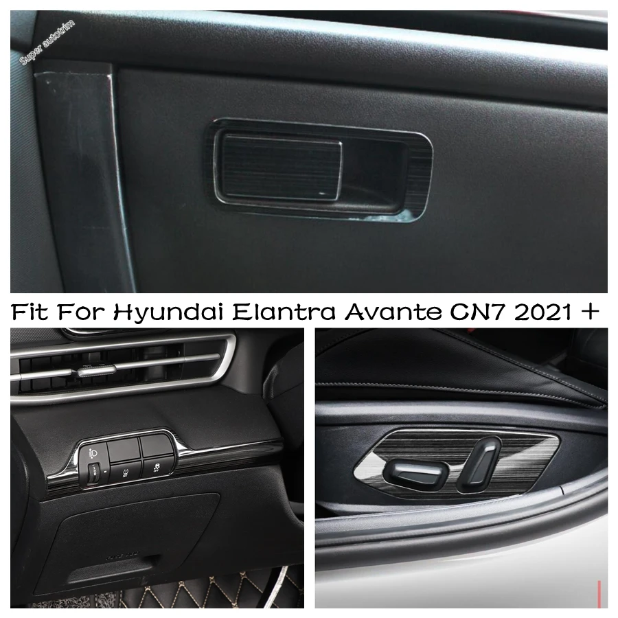 Accessories For Hyundai Elantra Avante CN7 2021 2022 Seat Adjustable Knob Button / Head Light Fog Lamp Switch Panel Cover Trim
Accessories For Hyundai Elantra Avante CN7 2021 2022 Seat Adjustable Knob Button / Head Light Fog Lamp Switch Panel Cover Trim