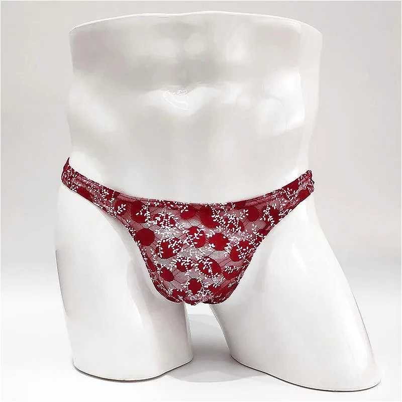 Sexy Underwear Mens Mesh Pouch Briefs Transparent Lace Men Thongs Ropa Interior Hombre Lingerie Low Rise Man Panties Breathable
Sexy Underwear Mens Mesh Pouch Briefs Transparent Lace Men Thongs Ropa Interior Hombre Lingerie Low Rise Man Panties Breathable