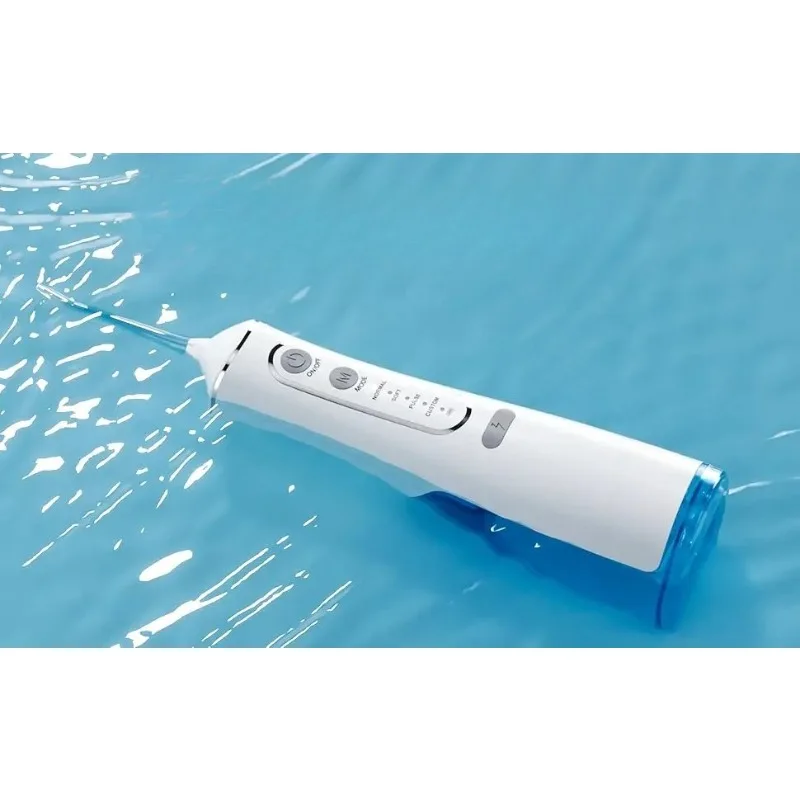 Water flosser for Teeth Cleaning and Flossing with 5 Replaceable Jet Tips, IPX7 Waterproof Water Flosser
Water flosser for Teeth Cleaning and Flossing with 5 Replaceable Jet Tips, IPX7 Waterproof Water Flosser