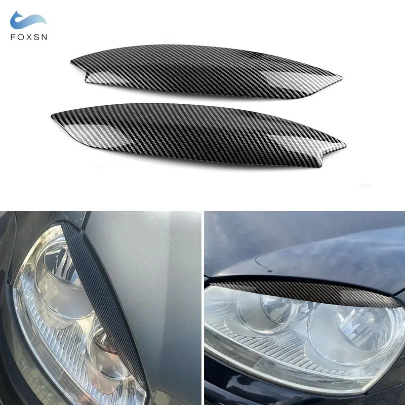For VW Golf 5 MK5 GTI R 2005-2008 ABS Car Styling Headlight Eyebrow Trim Strip Eyelids Cover Eyelash Head Light Eye Lid Stickers
For VW Golf 5 MK5 GTI R 2005-2008 ABS Car Styling Headlight Eyebrow Trim Strip Eyelids Cover Eyelash Head Light Eye Lid Stickers