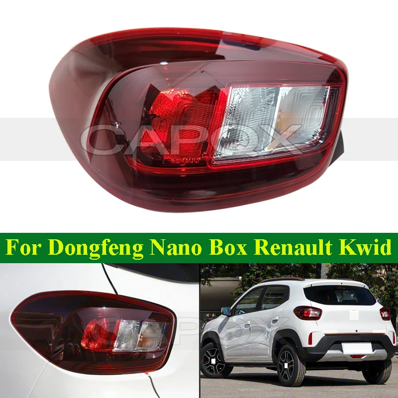 CAPQX Rear Bumper Tail Light Tail Lamp For Dongfeng Nano Box For Renault Kwid Taillight Taillamp Brake Light Turn Light
CAPQX Rear Bumper Tail Light Tail Lamp For Dongfeng Nano Box For Renault Kwid Taillight Taillamp Brake Light Turn Light