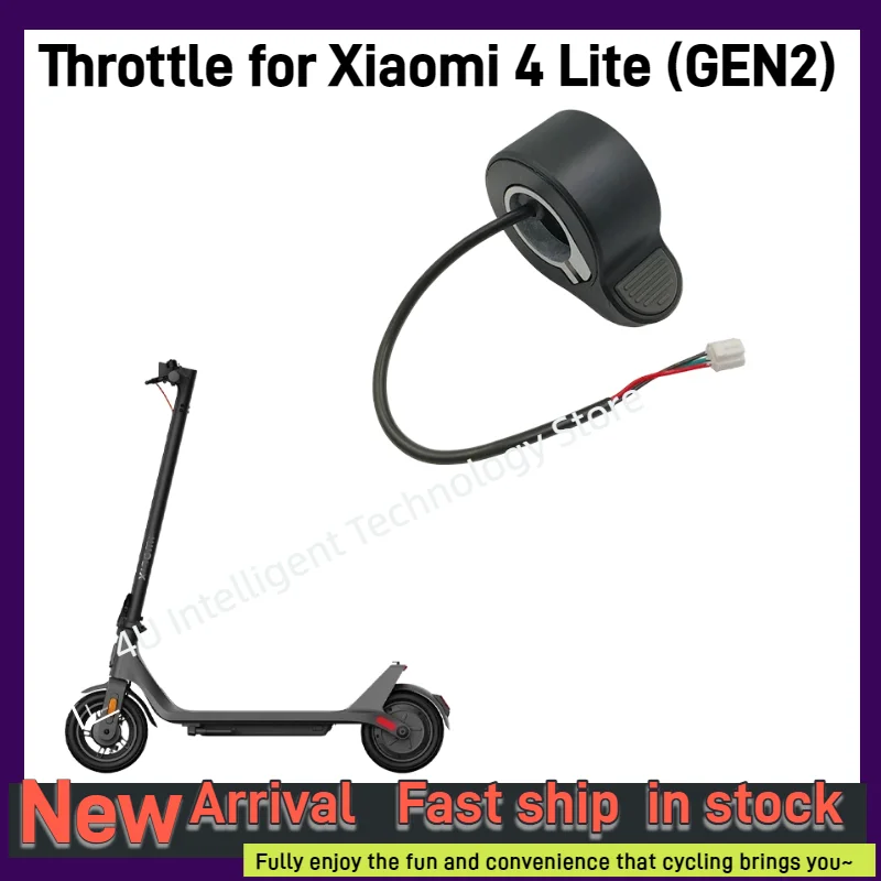 Universal Thumb Twist Throttle Speed Accelerator Controller Fit for Xiaomis 4 Lite (2nd Gen) Electric Scooter Spare Parts
Universal Thumb Twist Throttle Speed Accelerator Controller Fit for Xiaomis 4 Lite (2nd Gen) Electric Scooter Spare Parts