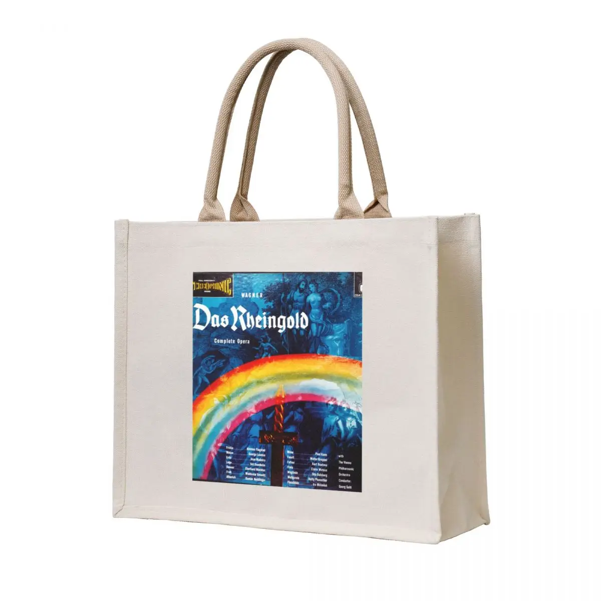 Das Rheingold, Richard Wagner, Wagner, Opera, German, 1959, Rainbow Tote Bag bags luxury women Cloth bags bag luxury women
Das Rheingold, Richard Wagner, Wagner, Opera, German, 1959, Rainbow Tote Bag bags luxury women Cloth bags bag luxury women