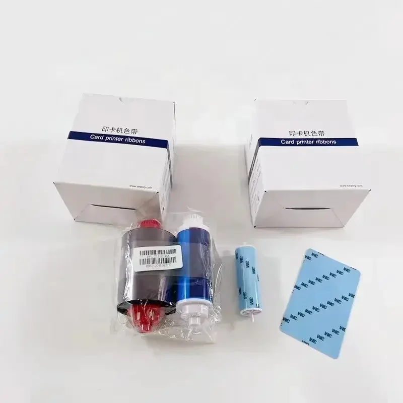 Original Seaory S21 S22 Card Printer Full Color Ribbon 300 prints Unimes YMCKO Ribbon
Original Seaory S21 S22 Card Printer Full Color Ribbon 300 prints Unimes YMCKO Ribbon