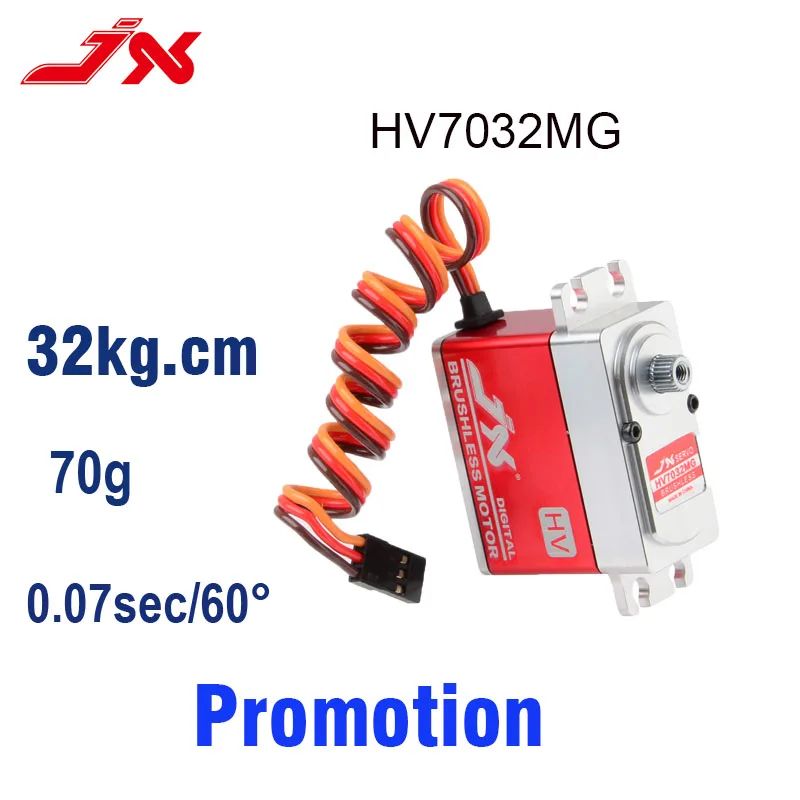 JX Servo BLS-HV7032/7046MG Бесщеточный двигатель с большим торцом, цельнометаллический цифровой сервопривод с ЧПУ HV для радиоуправляемого автомобиля, вертолета, дрона, самолета, часть
JX Servo BLS-HV7032/7046MG Бесщеточный двигатель с большим торцом, цельнометаллический цифровой сервопривод с ЧПУ HV для радиоуправляемого автомобиля, вертолета, дрона, самолета, часть