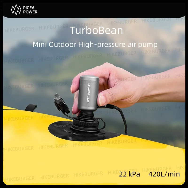 PICEA POWER TurboBean Mini Pump 75g/2.6oz Outdoor Portable Inflatable Pump Packcraft Camping Backpack Boat Swim Ring No Battery 
PICEA POWER TurboBean Mini Pump 75g/2.6oz Outdoor Portable Inflatable Pump Packcraft Camping Backpack Boat Swim Ring No Battery