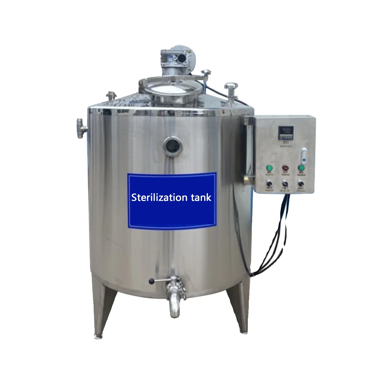 Stainless Steel 500 Liter High Capacity Plant Egg Fruit Pulp Juice Milk Pasteurizer Machine Tank
Stainless Steel 500 Liter High Capacity Plant Egg Fruit Pulp Juice Milk Pasteurizer Machine Tank