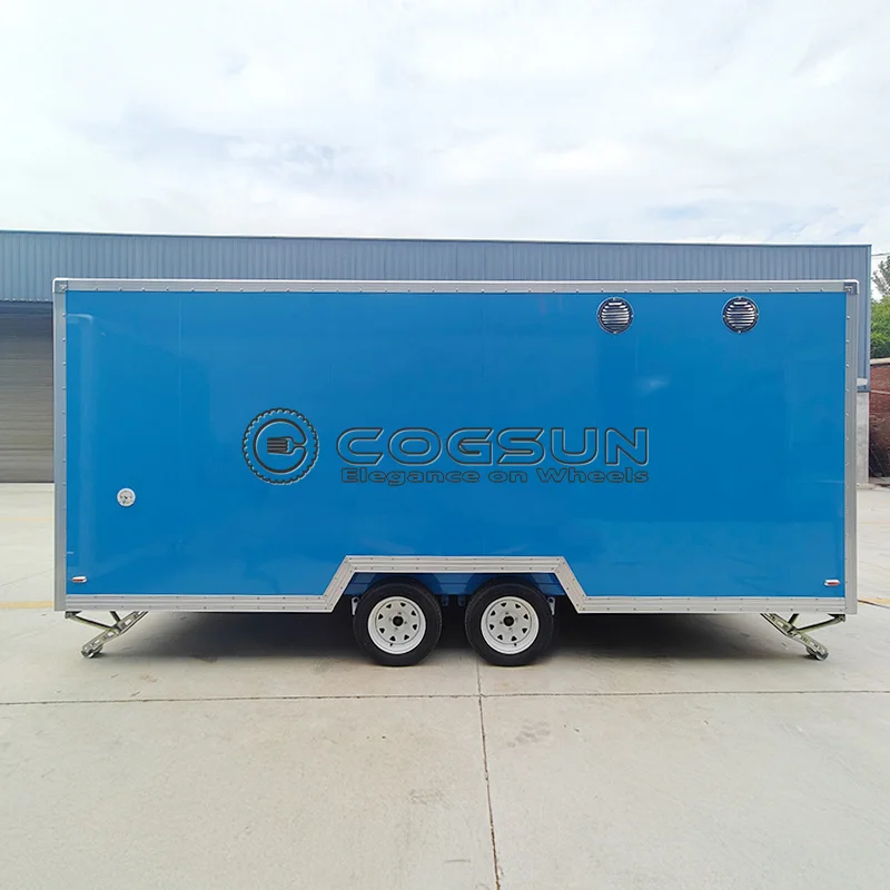 COGSUN Stainless Steel BBQ Food Truck with Full Kitchen Designed for High Volume Cooking
COGSUN Stainless Steel BBQ Food Truck with Full Kitchen Designed for High Volume Cooking