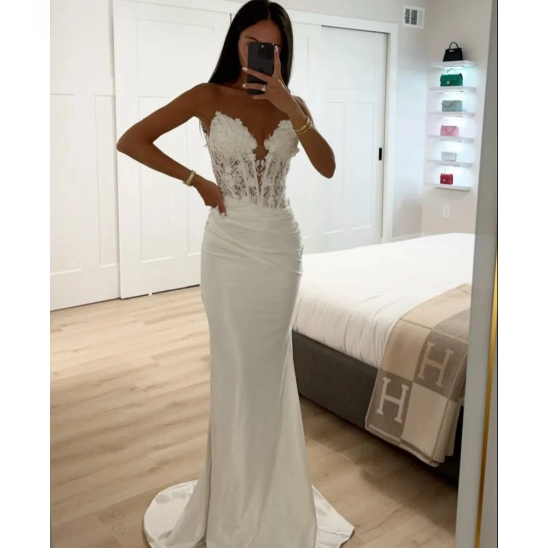 Bride Dresses for Prom Long Luxury Evening Dresses Women Sexy Dress Wedding Elegant Gowns Bridesmaid Dress Woman 2025 Customized
Bride Dresses for Prom Long Luxury Evening Dresses Women Sexy Dress Wedding Elegant Gowns Bridesmaid Dress Woman 2025 Customized