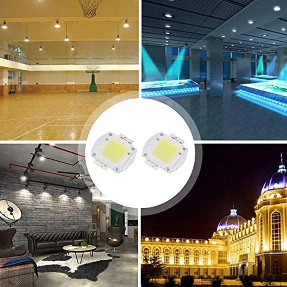 2PCS Stable 100W COB LED Light Chip 10000LM 32-34V High Power LED Chip Aluminum 6000K COB Light Emitter LED Casting Light
2PCS Stable 100W COB LED Light Chip 10000LM 32-34V High Power LED Chip Aluminum 6000K COB Light Emitter LED Casting Light