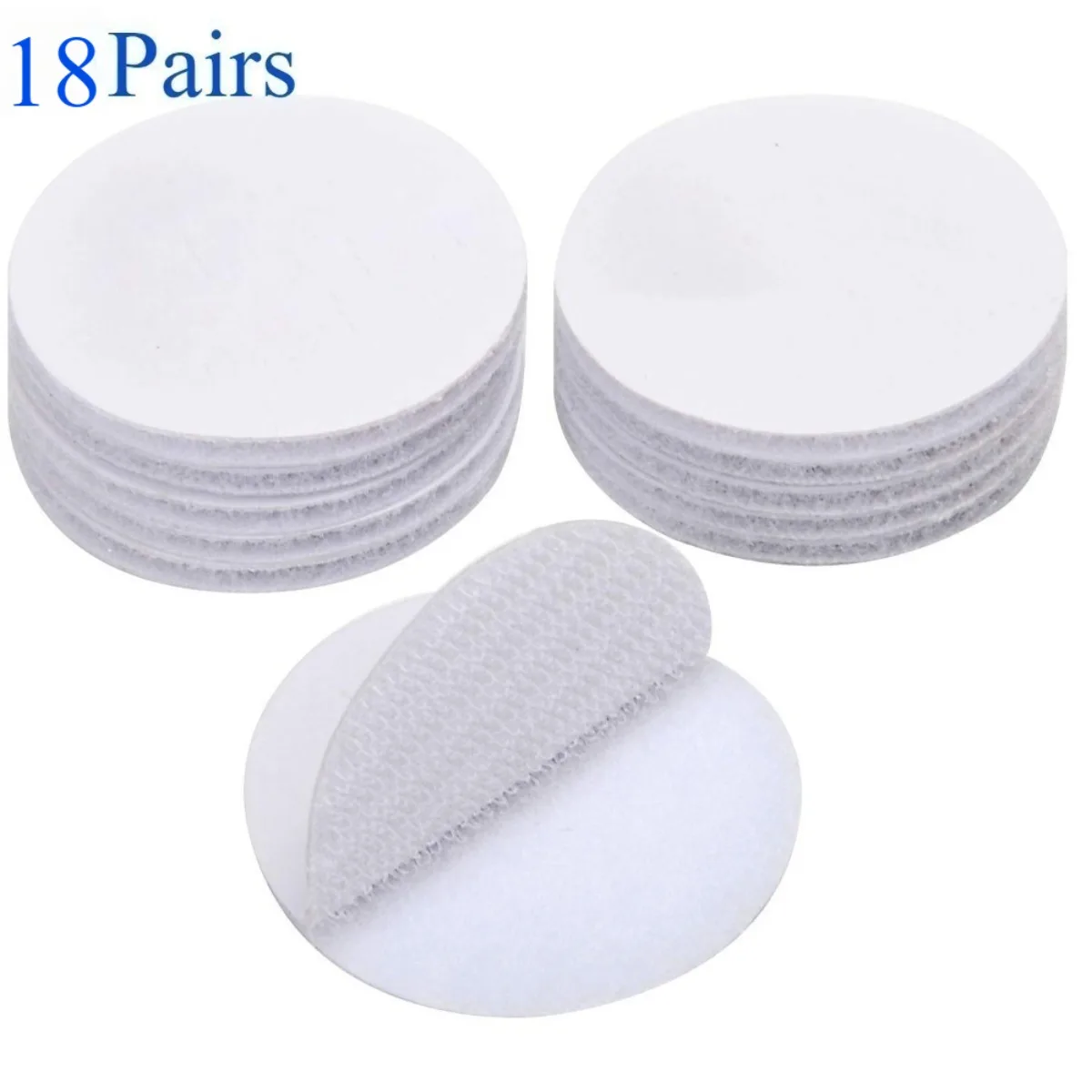18 Pairs Residue-Free Reusable Adhesive Fastener Pads, Anti-slip Fixing Holders for Curtain Valance & Window Drape, Multipurpose Fabric Fastening Household Home Improvement Accessories
18 Pairs Residue-Free Reusable Adhesive Fastener Pads, Anti-slip Fixing Holders for Curtain Valance & Window Drape, Multipurpose Fabric Fastening Household Home Improvement Accessories