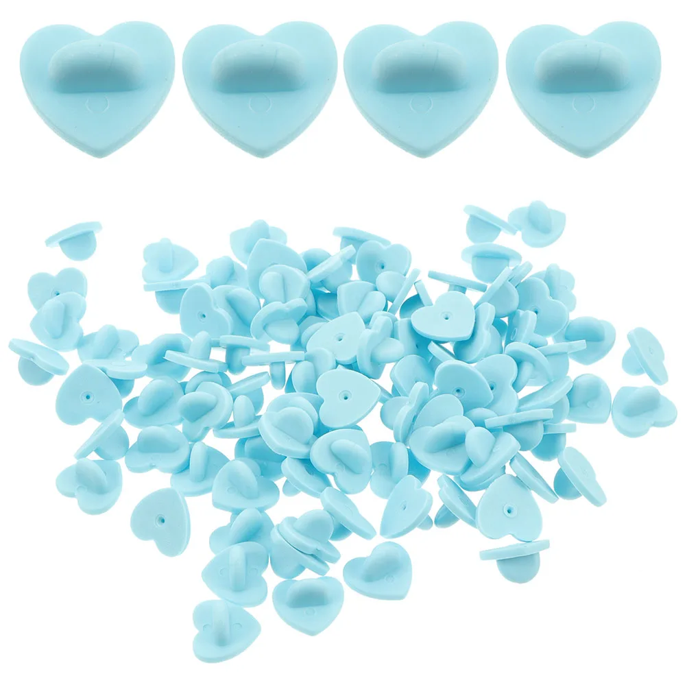 200pcs Heart Shaped Rubber Hat Buckle Pin Backs Locking Clasp for Enamel Pins Jewelry Making DIY Crafts Supplies
200pcs Heart Shaped Rubber Hat Buckle Pin Backs Locking Clasp for Enamel Pins Jewelry Making DIY Crafts Supplies