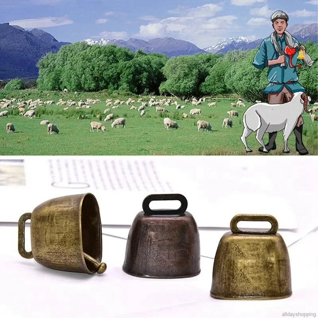 Grazing Bell Horse Cow Sheep Farm Animal Anti Lost Copper Bell Loud Crisp Ring Spread DIY Wear-resistant Parts Pet Pendant Decor
Grazing Bell Horse Cow Sheep Farm Animal Anti Lost Copper Bell Loud Crisp Ring Spread DIY Wear-resistant Parts Pet Pendant Decor