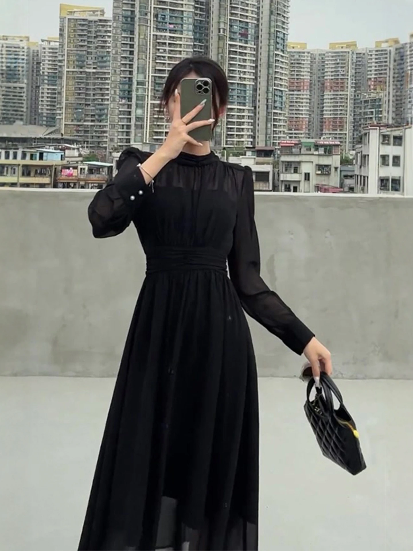 Элегантная женская шифоновая юбка Hebe Sle Unique Beautiful Bla, весенняя, больших размеров, с завышенной талией, длинная, повседневная, однотонная, А-силуэт
Элегантная женская шифоновая юбка Hebe Sle Unique Beautiful Bla, весенняя, больших размеров, с завышенной талией, длинная, повседневная, однотонная, А-силуэт