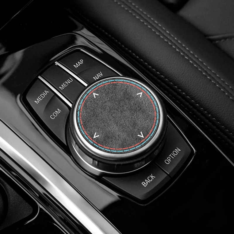 Made of Alcantara For BMW G20 F10 F20 F30 F34 F31 F32 F36 1 2 7 Series X3 X4 X5 X6 i3 iX3 Car Multimedia Knob Trim Sticke
Made of Alcantara For BMW G20 F10 F20 F30 F34 F31 F32 F36 1 2 7 Series X3 X4 X5 X6 i3 iX3 Car Multimedia Knob Trim Sticke