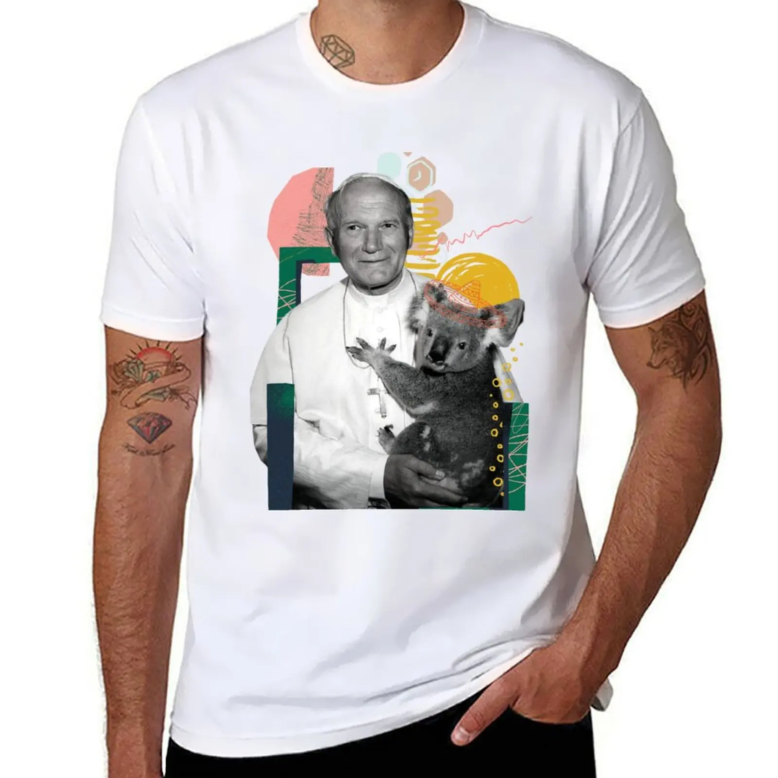 John Paul II T-Shirt man t shirts high quality luxury brand t shirts for man slim fit T-Shirt
John Paul II T-Shirt man t shirts high quality luxury brand t shirts for man slim fit T-Shirt