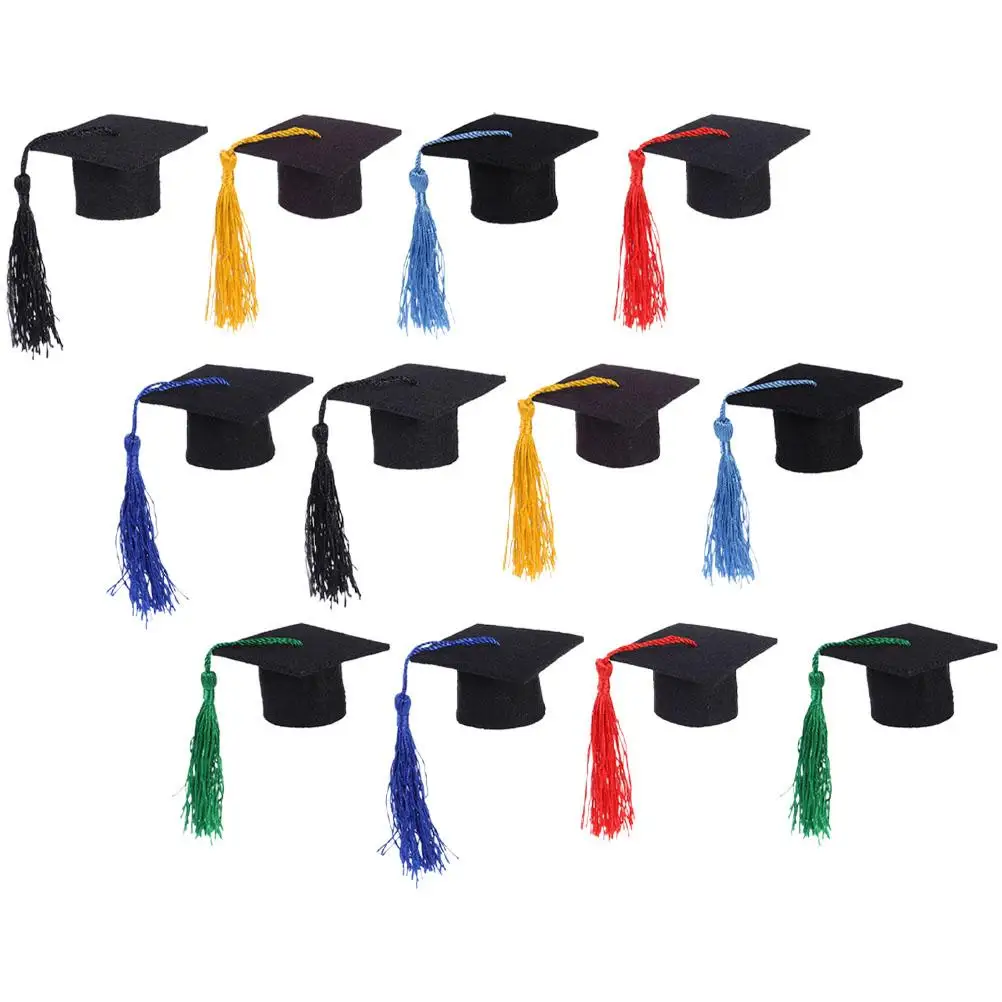 12 Pcs Doctor Hat Decoration Graduation Bottle Topper Gift Jar Cap Cover Non-woven Fabric Party Favors Mini Graduation Cap
12 Pcs Doctor Hat Decoration Graduation Bottle Topper Gift Jar Cap Cover Non-woven Fabric Party Favors Mini Graduation Cap