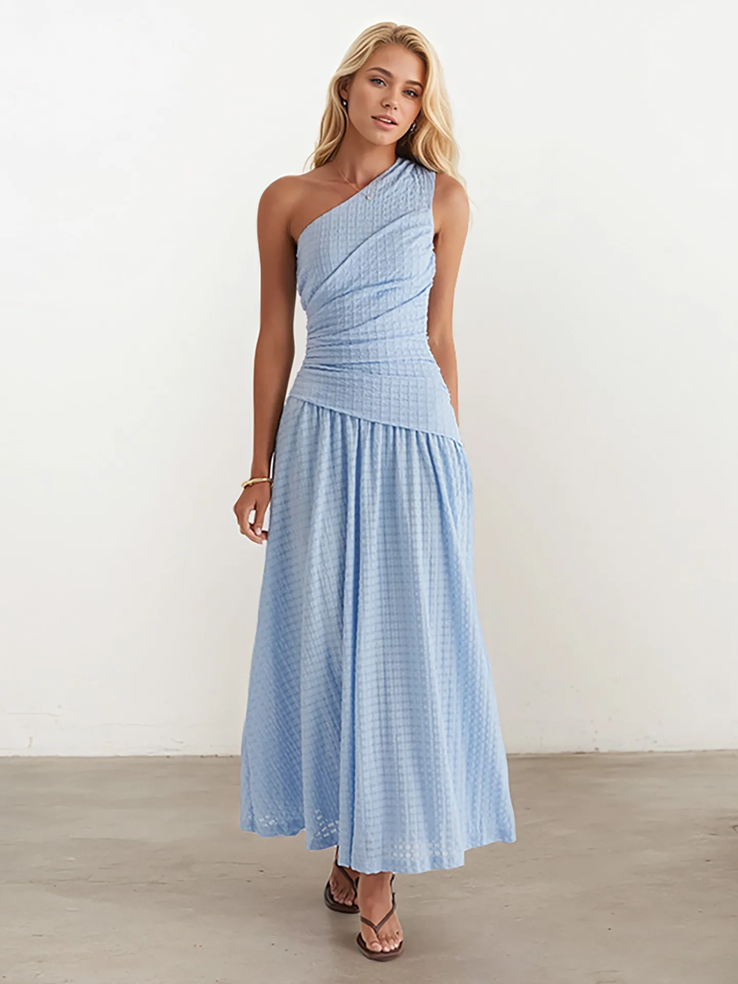 Summer Women's Clothing Sleeveless Solid High Waist Long Dress Elegant Party Wear For Woman Knit Polyester Bodycon Maxi Robe
Summer Women's Clothing Sleeveless Solid High Waist Long Dress Elegant Party Wear For Woman Knit Polyester Bodycon Maxi Robe