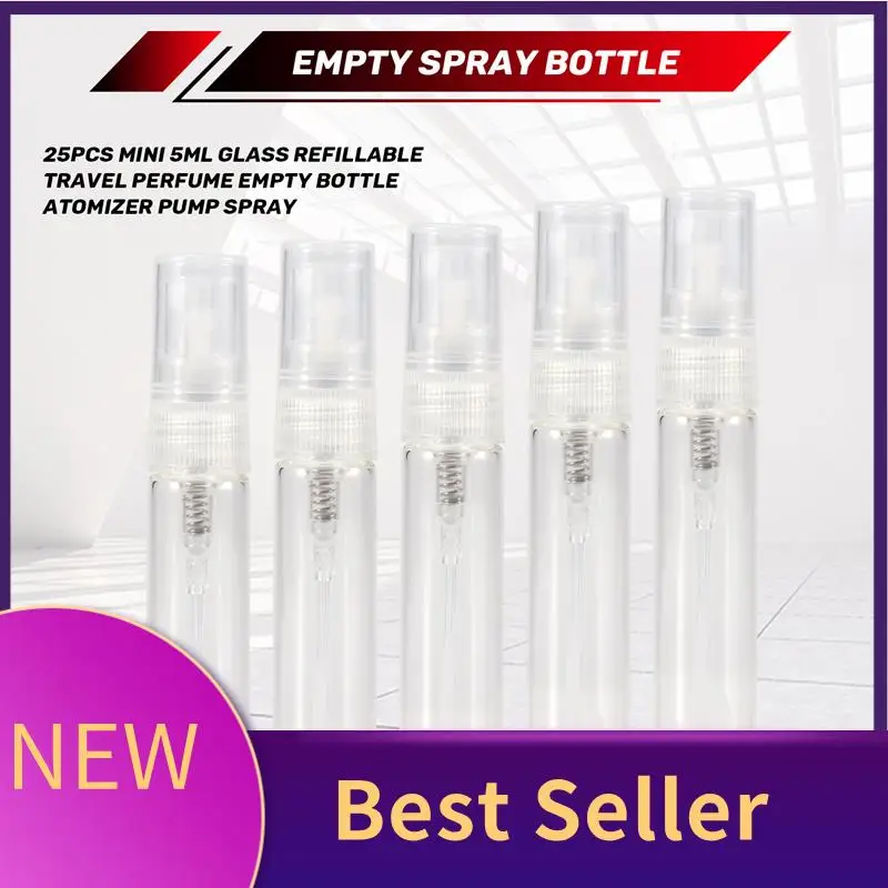 ABLU-25Pcs Мини 5 мл стеклянный многоразовый дорожный парфюм пустой флакон распылитель насос-спрей
ABLU-25Pcs Мини 5 мл стеклянный многоразовый дорожный парфюм пустой флакон распылитель насос-спрей