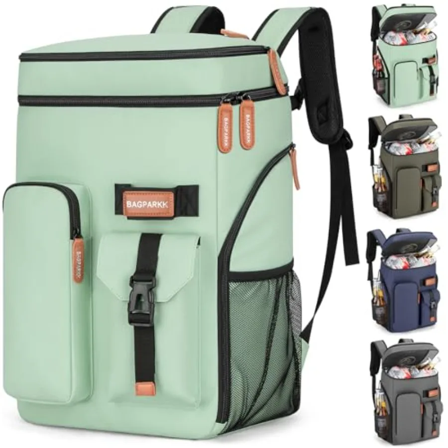Insulated Cooler Backpack33/45 Cans Multifunctional Double Deck Leakproof Cooler Bag with Sternum Strap Large Capacity Lightwei
Insulated Cooler Backpack33/45 Cans Multifunctional Double Deck Leakproof Cooler Bag with Sternum Strap Large Capacity Lightwei